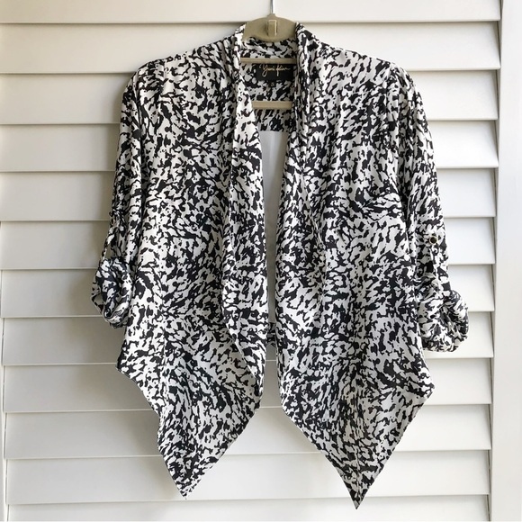 Yumi Kim Open Front Draped Blazer - Picture 4 of 13